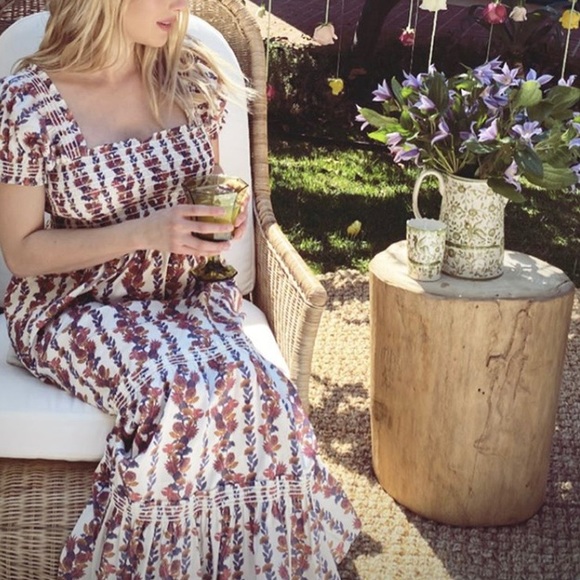 O.P.T Dress Size Small Smocked Summer Dress - Picture 4 of 10